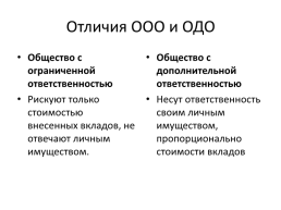 Выбор организационно-правовой формы предприятия