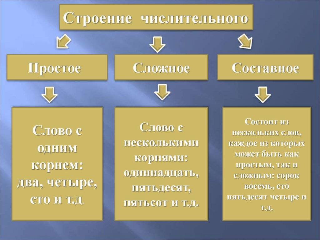 Имена числительные – что это такое, как не путать их разряды и что про них надо знать