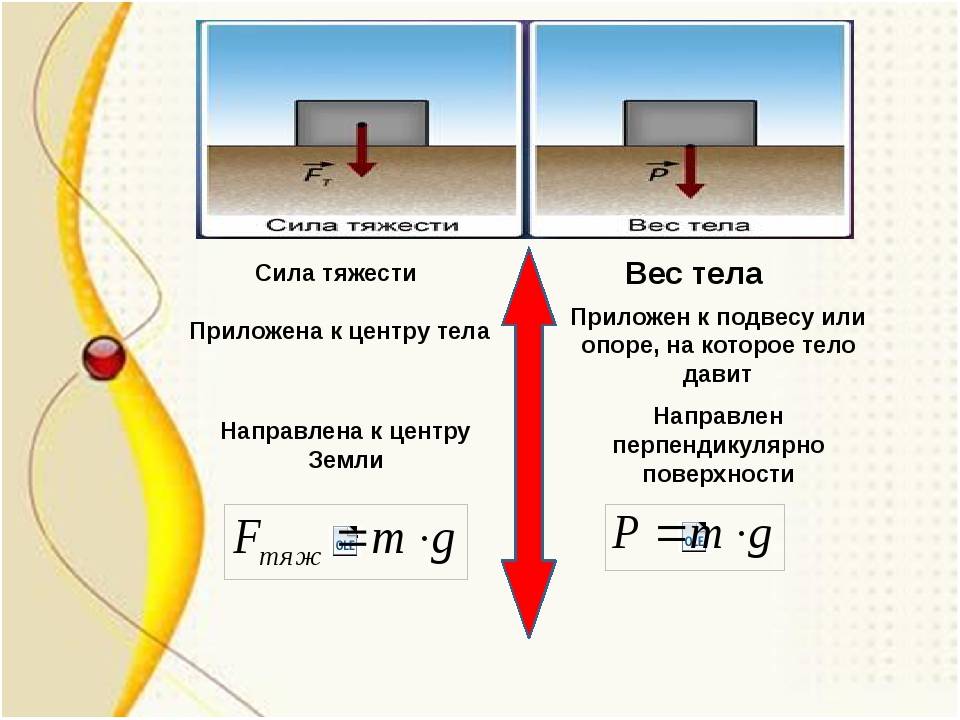 В чем разница между «массой» и «весом»?
