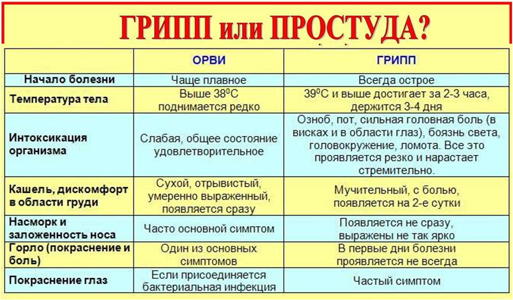 Грипп, орз и орви: разумный подход к профилактике и лечению – напоправку