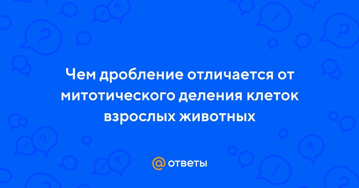Дробление