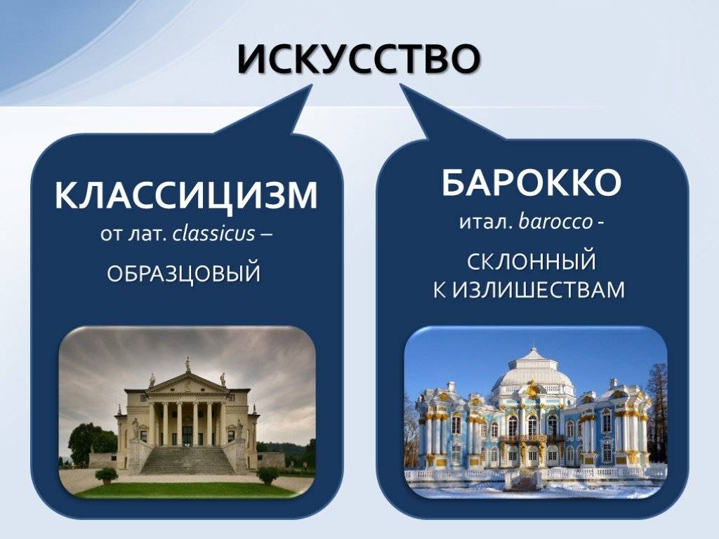 Исторические стили, классика: рококо, барокко, классицизм, ампир (фото)