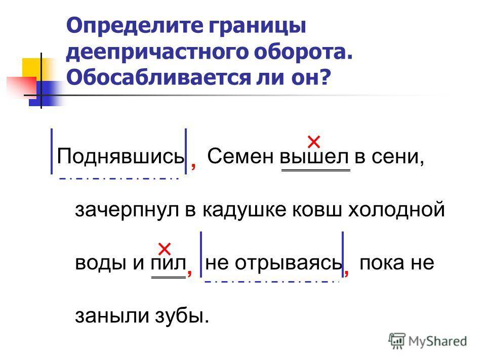Причастный оборот - правила построения и обособления