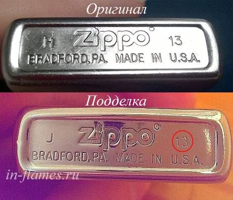 Зажигалка zippo: как отличить подделку от оригинала