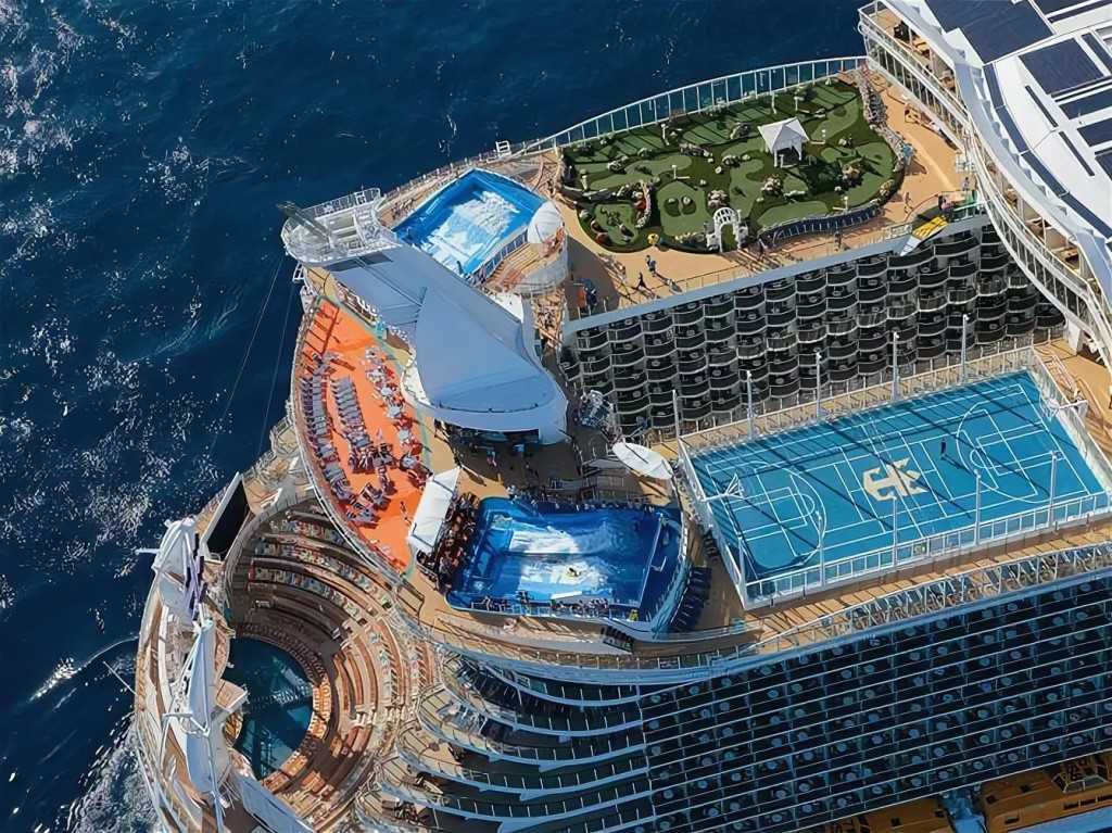 12 самых больших круизных лайнеров в мире - рейтинг 2023
