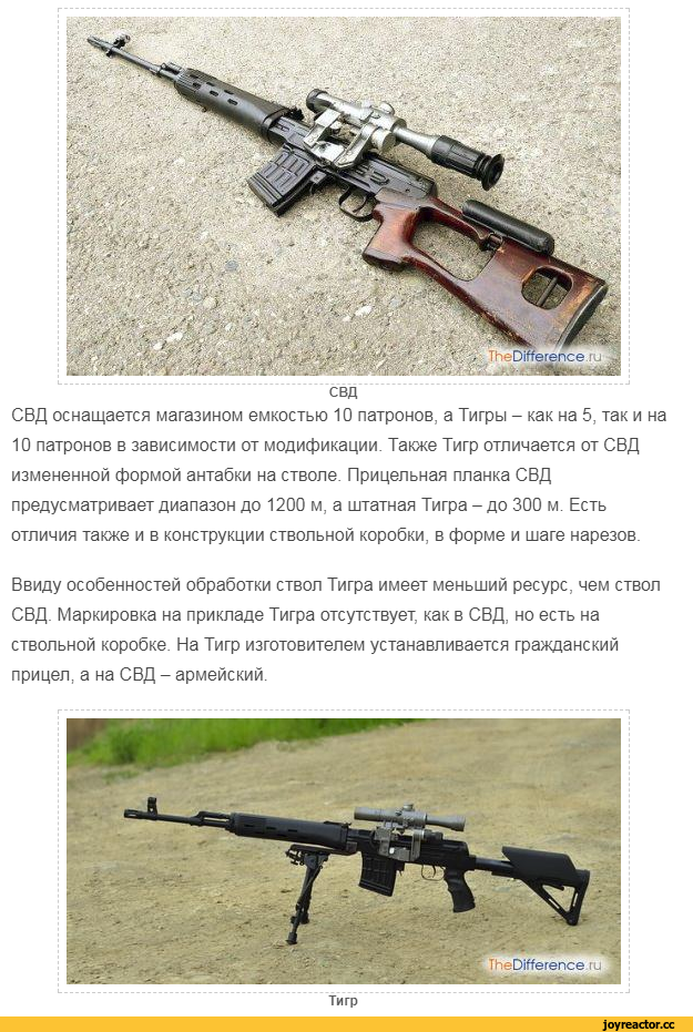 Карабин тигр: подробный полный обзор, отзывы, характеристики