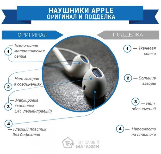 Airpods 2 отличие оригинала от подделки - 12 способов