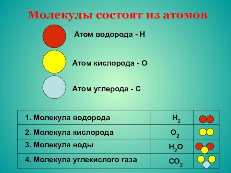 Молекула и атом: что это, что общего и в чем разница | в чем разница