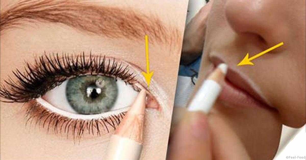 Белые. зачем нужен белый карандаш