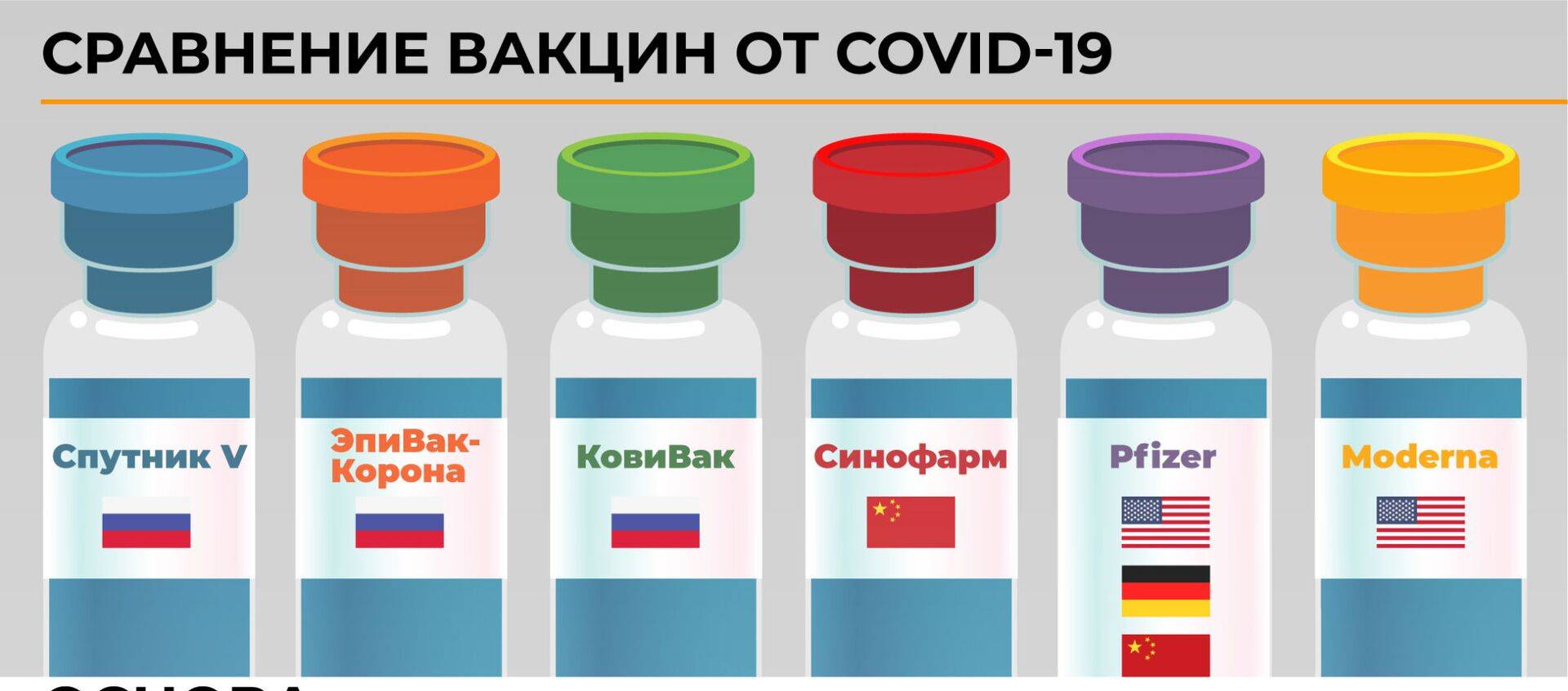 Виды и безопасность российских вакцин 2021
