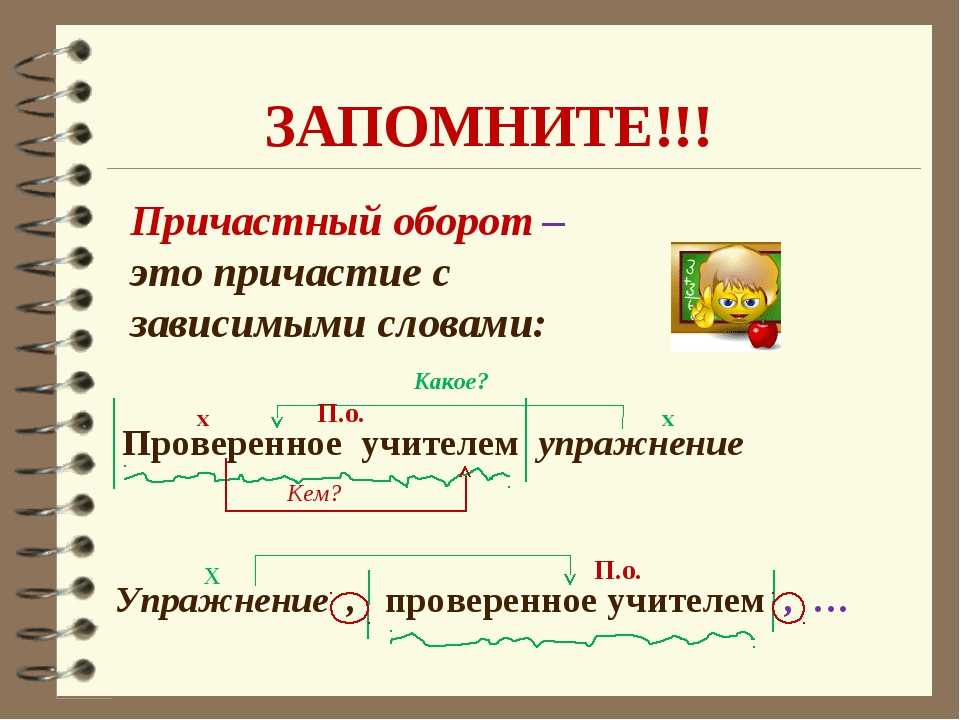Причастный и деепричастный обороты – что это такое и отличия