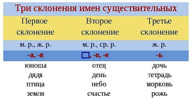 В чем разница между склонением и спряжением