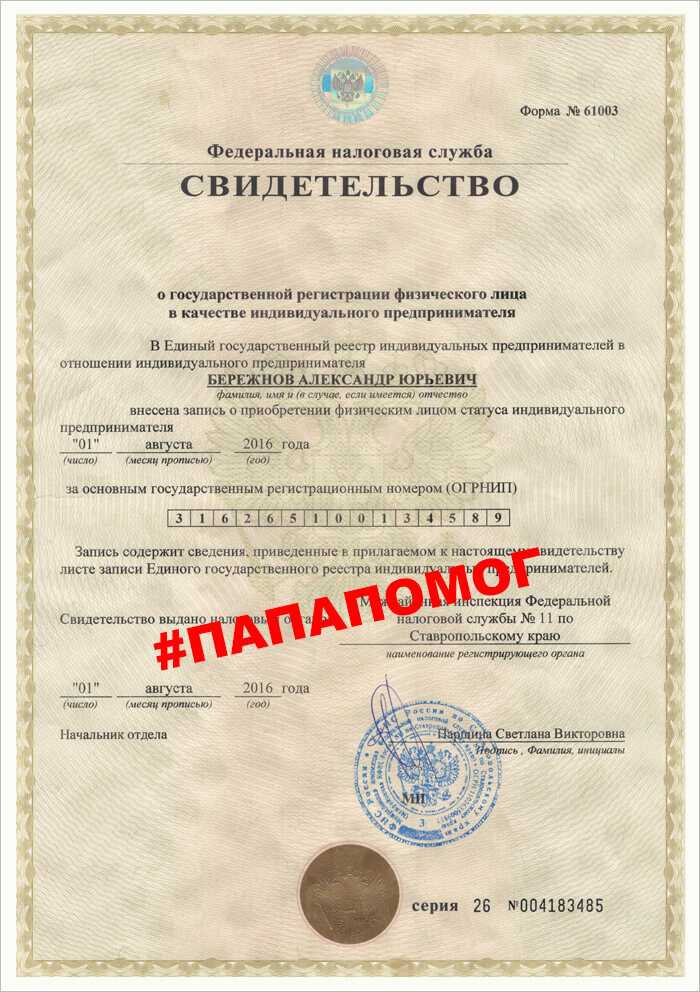 Расшифровка и проверка кодов огрн