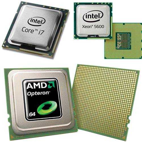 Чем отличаются процессоры intel от процессоров amd?