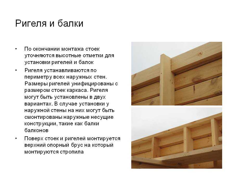 Чем отличается ригель от балки