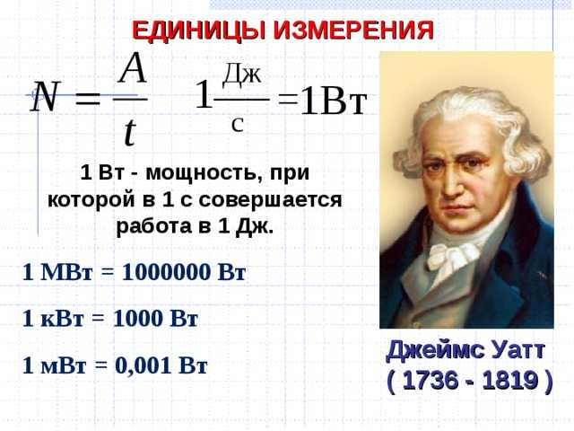 Вольт и ватт – что это такое и отличия - премудрости