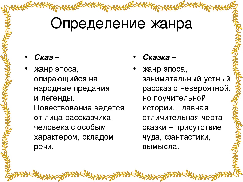 Чем рассказ отличается от фольклорной сказки. чем отличается сказ от сказки и рассказа, басни от сказок, сказка от фантастического рассказа, стихи от сказок и рассказов. различия между сказками, рассказами, баснями и стихами