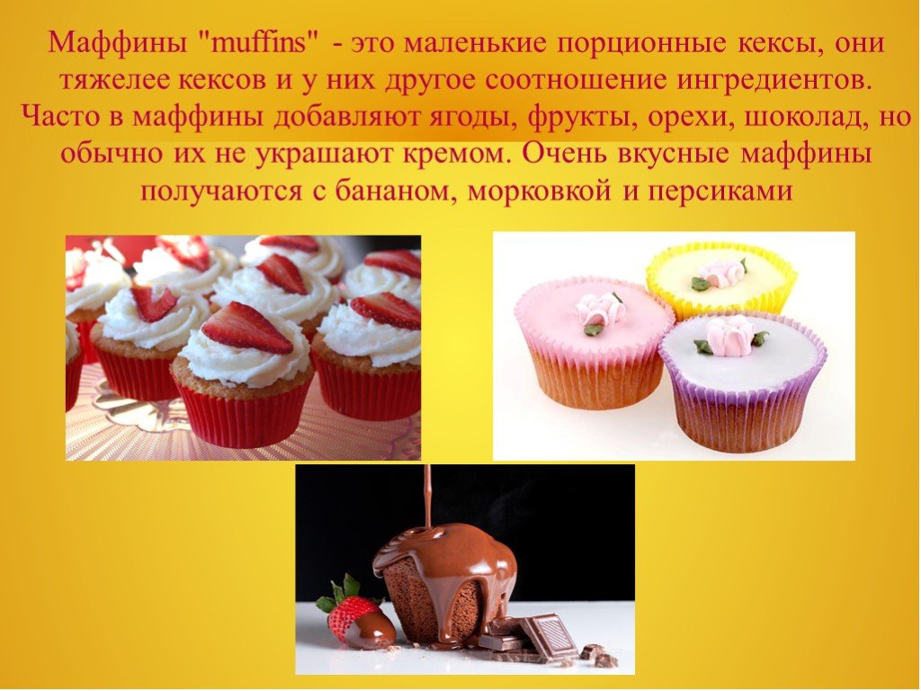 Сладкие и несладкие начинки для капкейков и маффинов: 14 рецептов