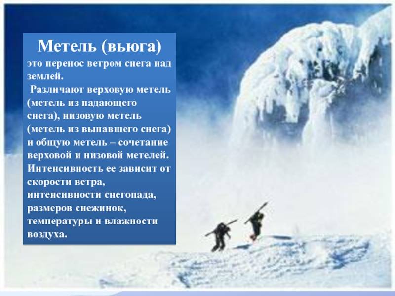 Пурга, метель, вьюга, буран - в чем разница?
