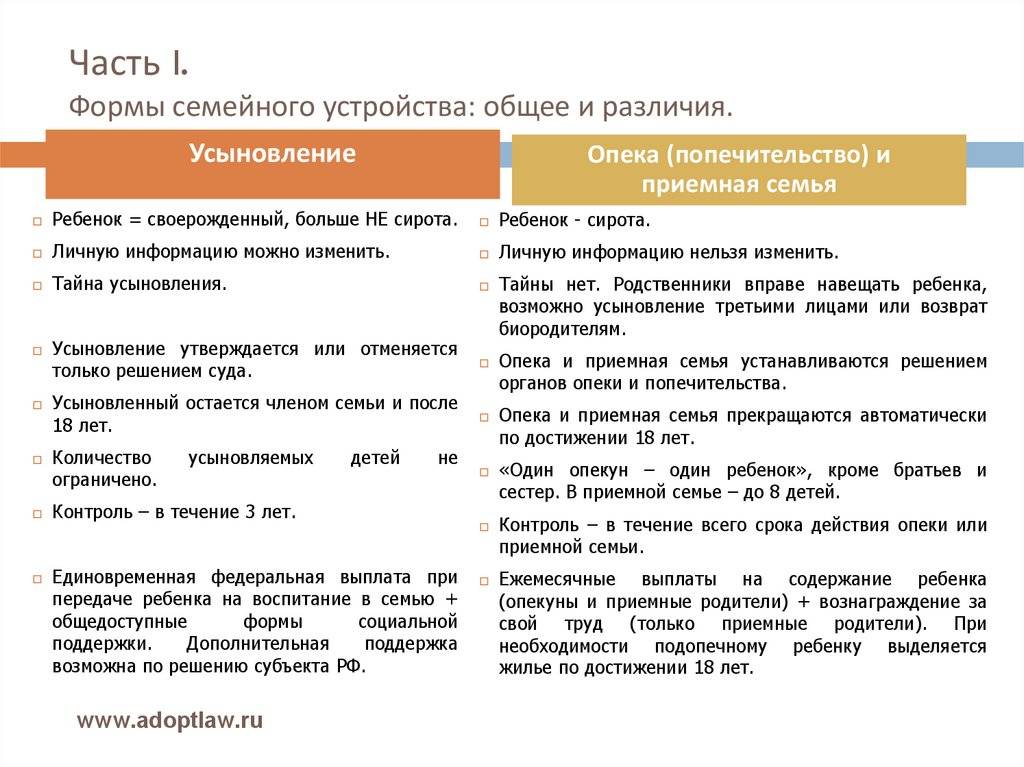 Усыновление и приемная семья: разница, преимущества и недостатки