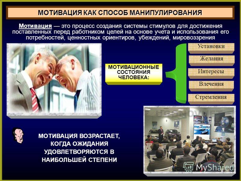 Различие между манипуляциями и убеждением