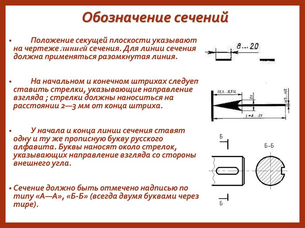 Обозначение  разреза на чертеже гост, для чего применяют на чертежах разрезы