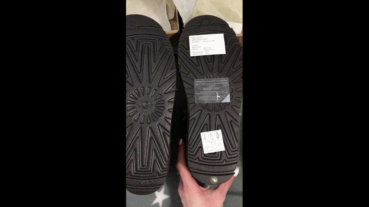 Как отличить оригинальные ugg от подделки