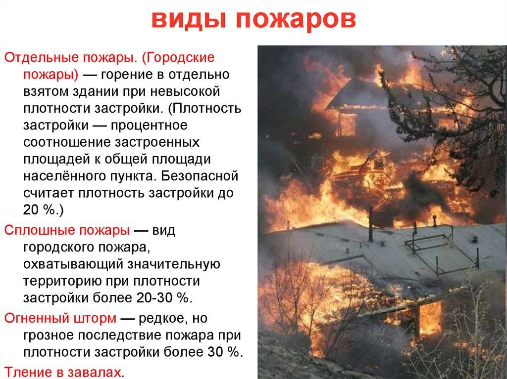 Пожар — это: определение, виды, фазы, характеристики, группы, условия протекания и стадии