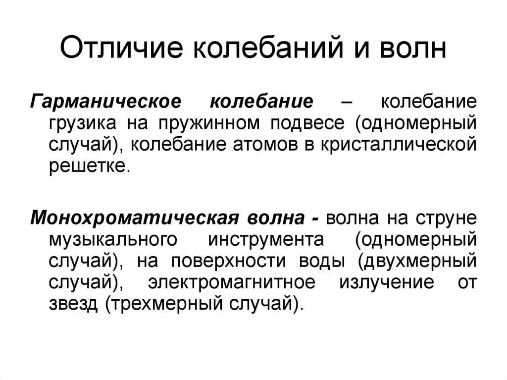 Механические колебания и волны – fizi4ka