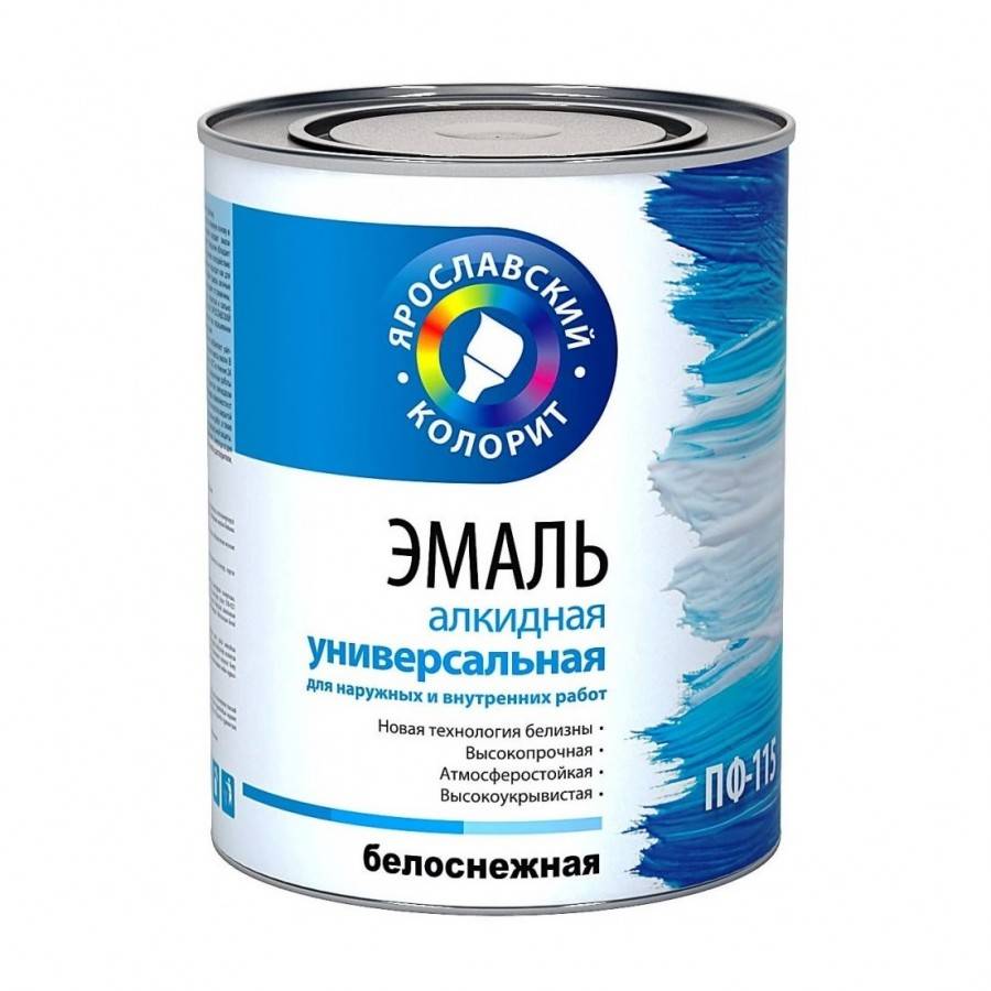 Краска и эмаль – основные отличия составов