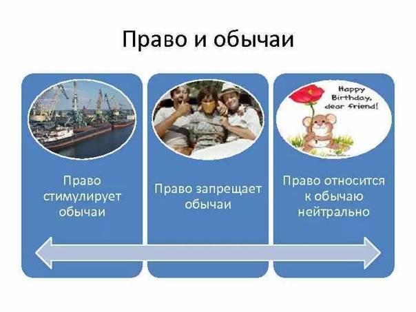 Закон как регулятор общественных отношений: отличие от обычая