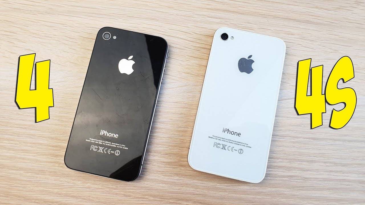 Чем отличается айфон 4s от 5s