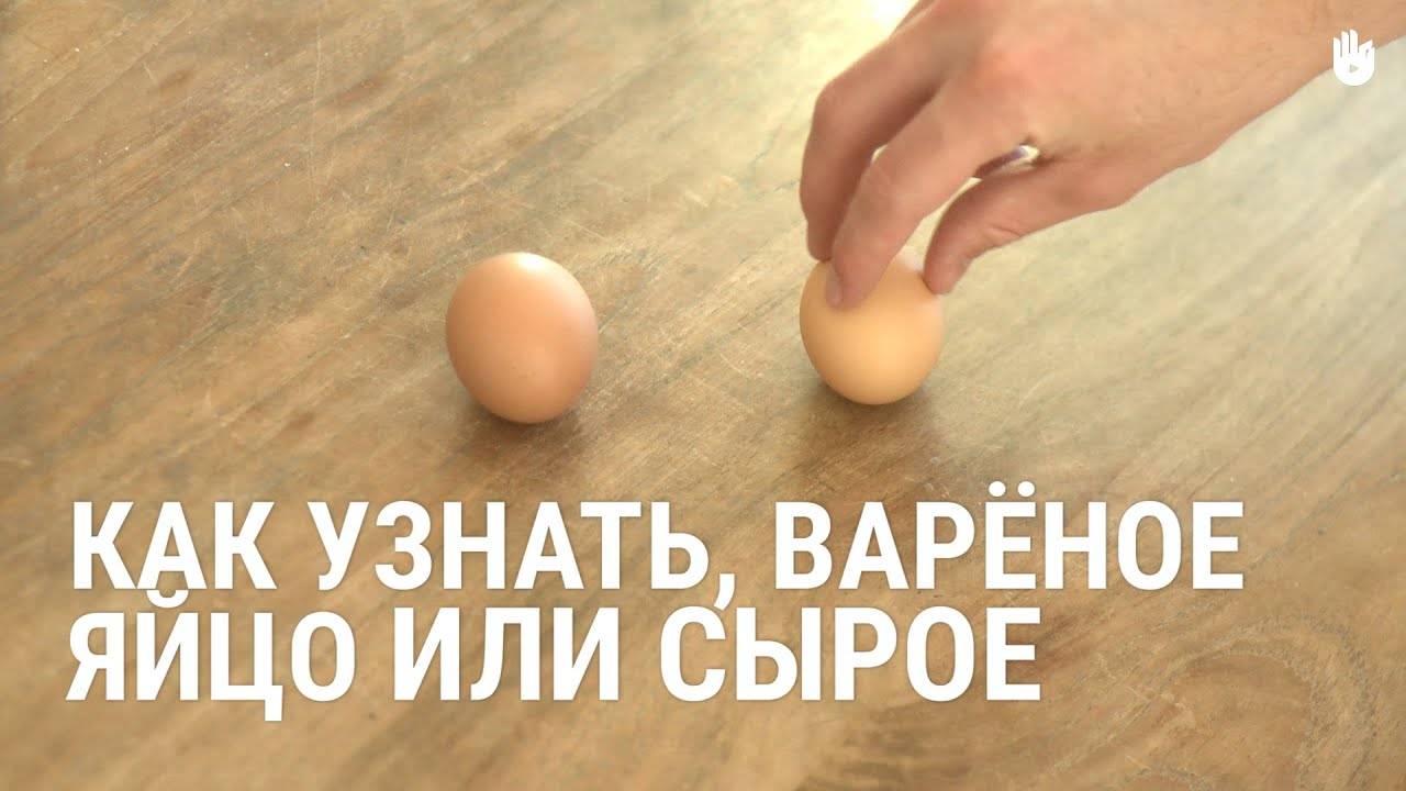 Как отличить сырое яйцо от вареного: 5 простых и доступных способов