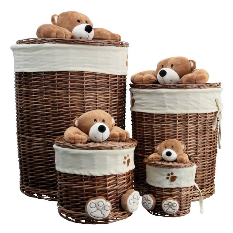 Как сшить корзину для игрушек своими руками - parentchild.ru