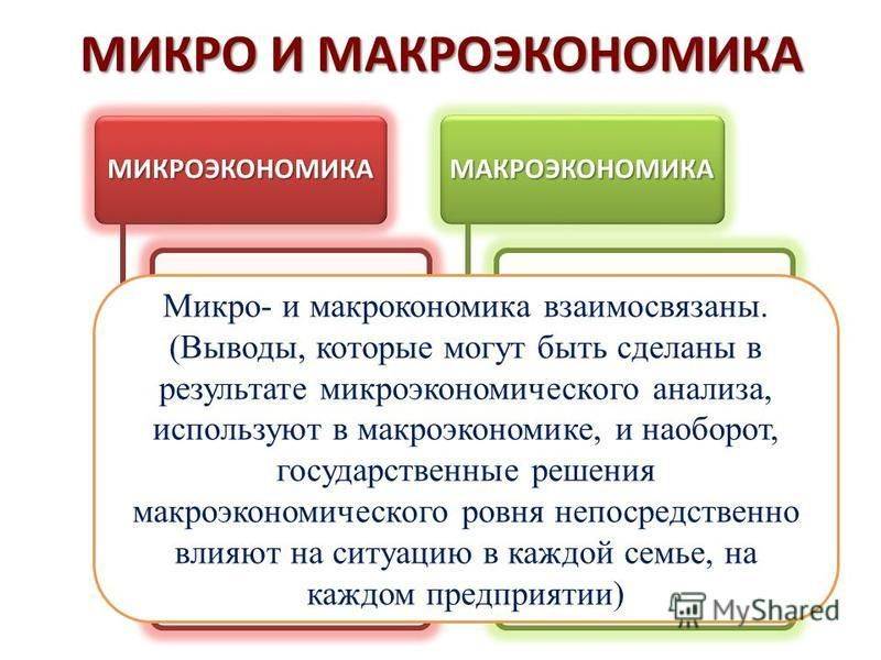 Макроэкономика — что изучает, в чём различия от микроэкономики