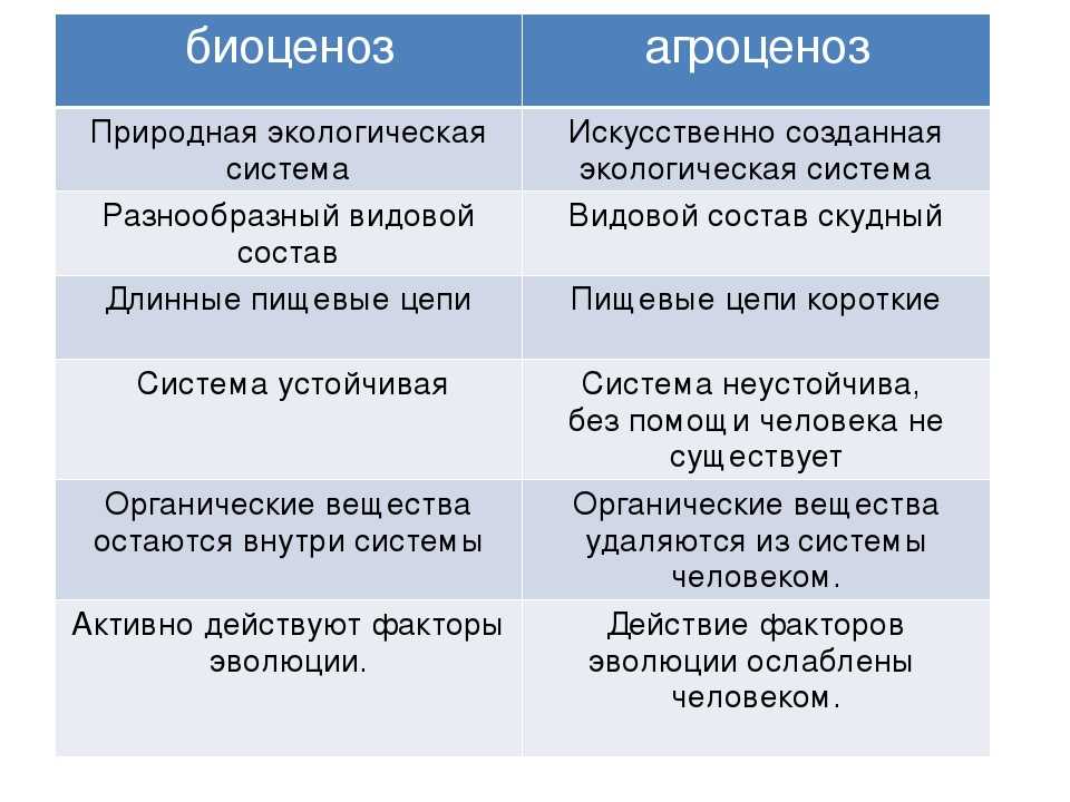 Биоценоз, биотоп, экосистема