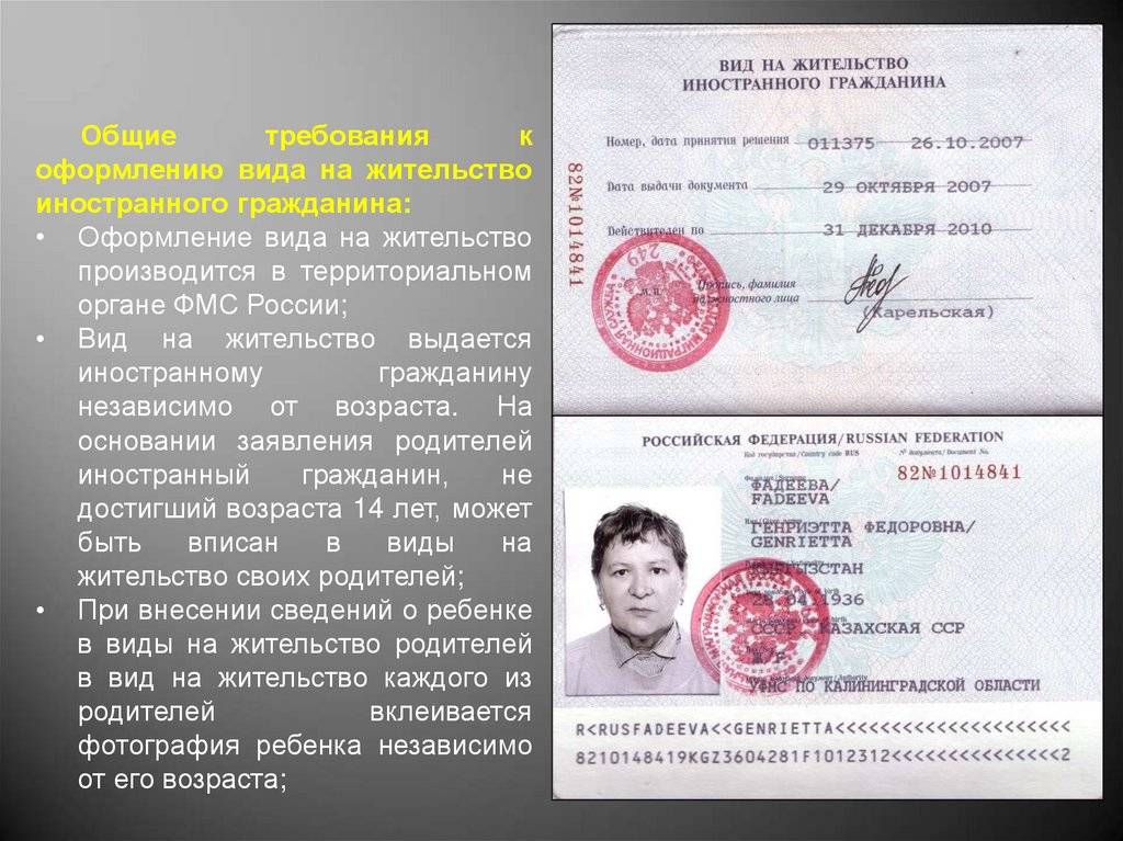Что такое внж в россии?