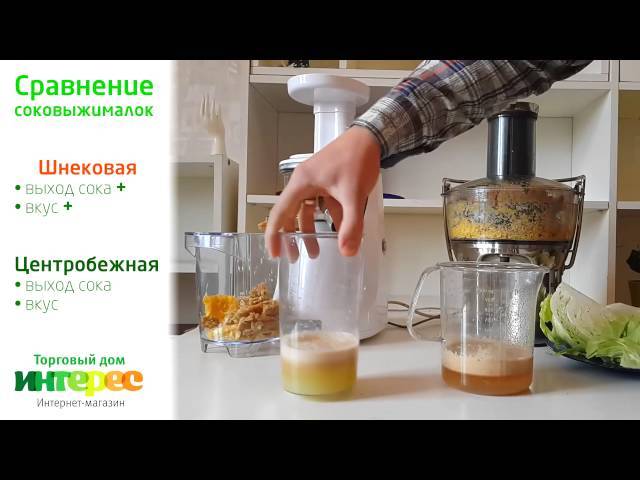 Соковыжималка шнековая или центробежная: какая лучше подойдет?