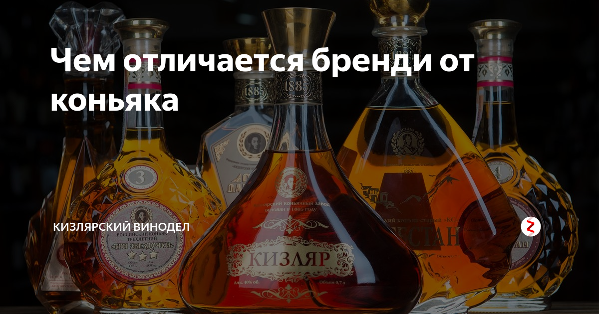 Чем отличается бренди от коньяка
