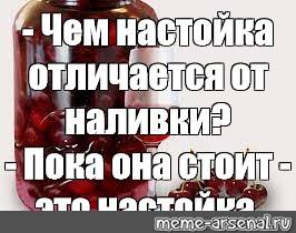 Что такое наливка и в чем ее отличие от других алкогольных напитков