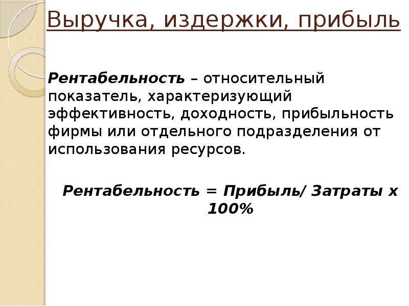 Рентабельность: что это, виды, формула расчёта / skillbox media
