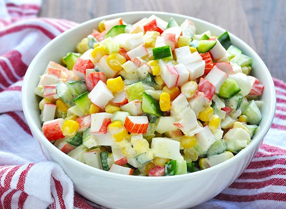 Крабовый салат: классический рецепт, подготовка продуктов, фото