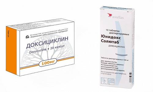 Доксициклин и юнидокс солютаб: что лучше