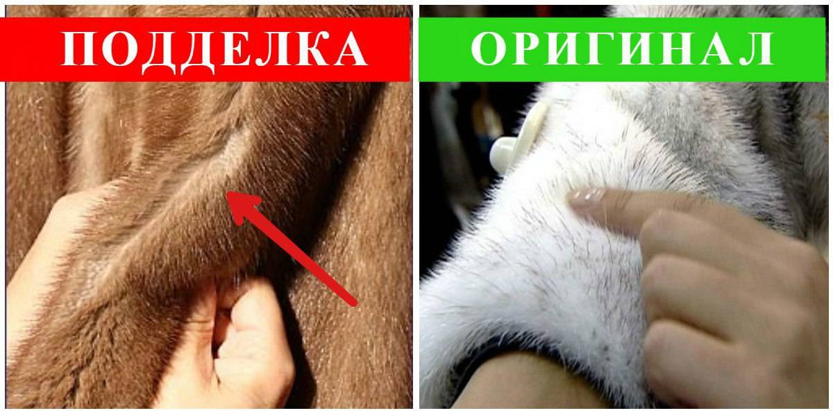 Настоящая норковая шуба и ее отличия от подделок