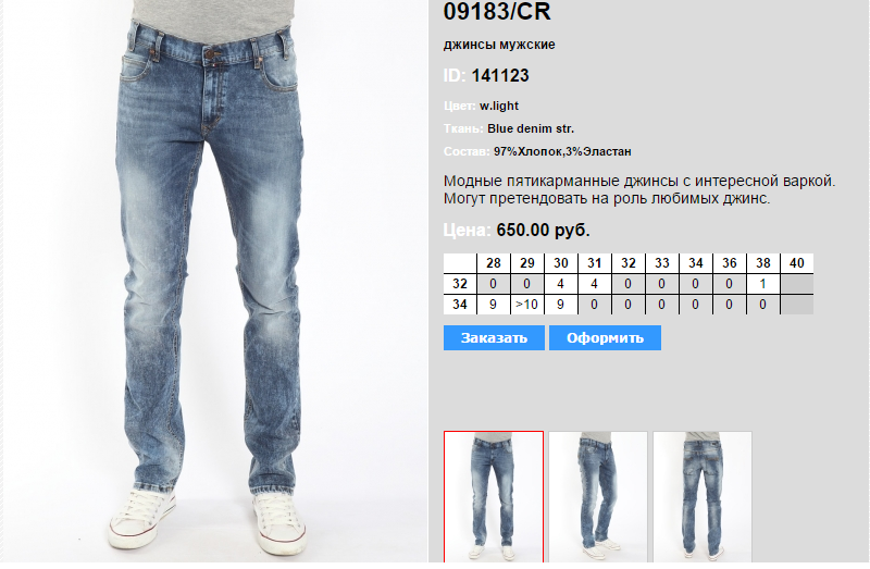 Как отличить мужские джинсы от женских?
