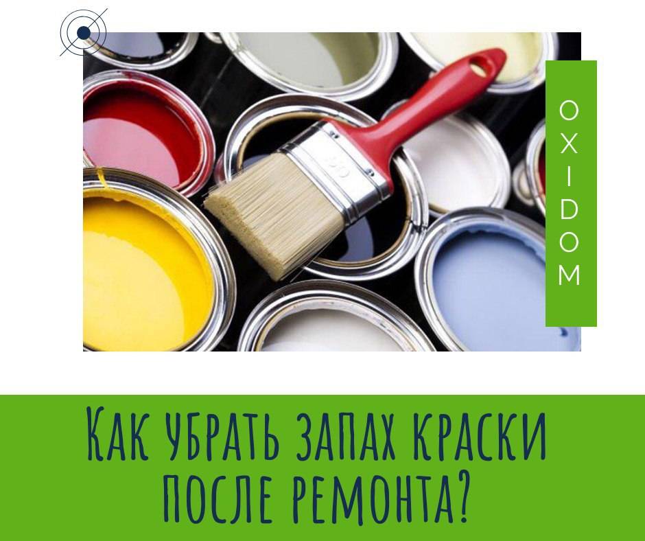 Как избавиться от запаха краски в квартире после ремонта быстро