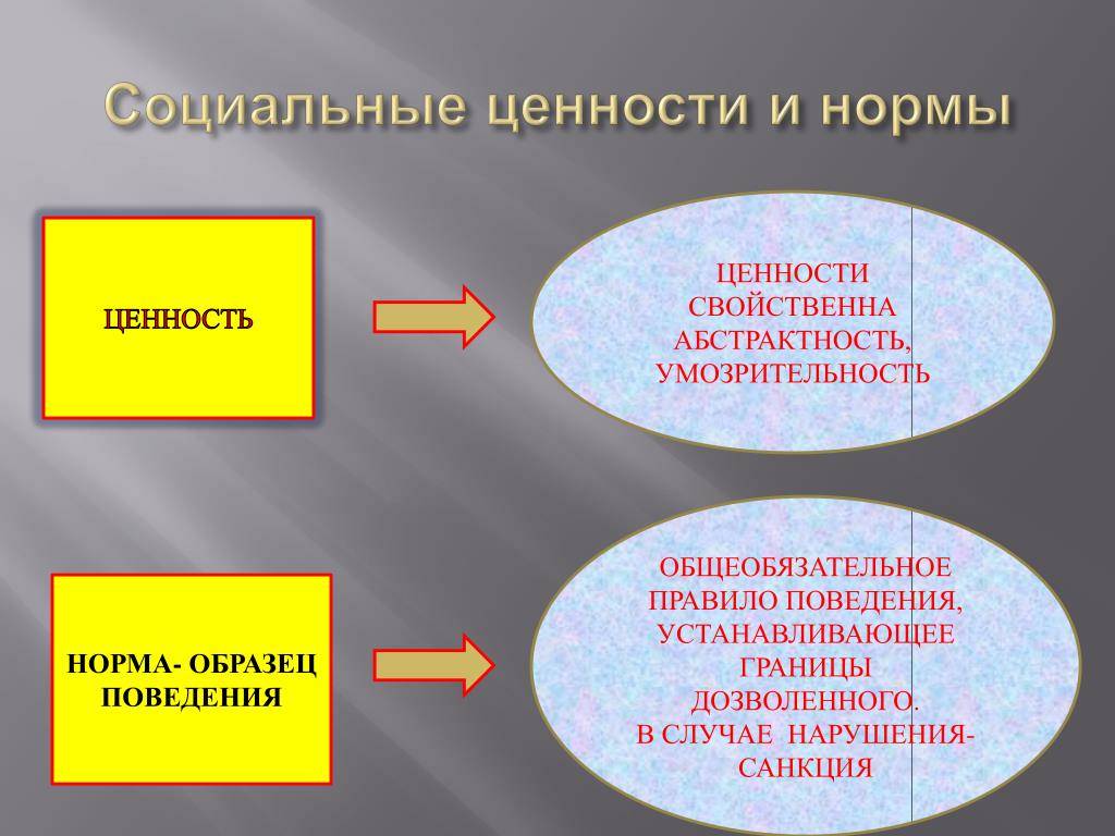 Социальные ценности и нормы. реферат. социология. 2015-03-05