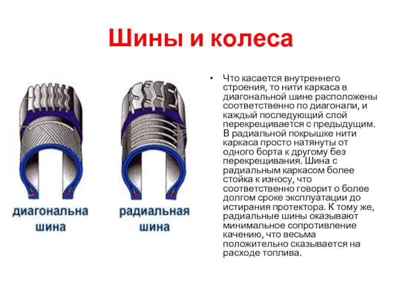 Радиальные и диагональные шины: в чем разница и как выбрать