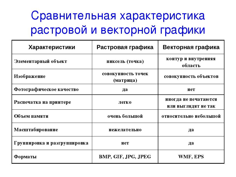 Растровая и векторная графика — журнал «доктайп»